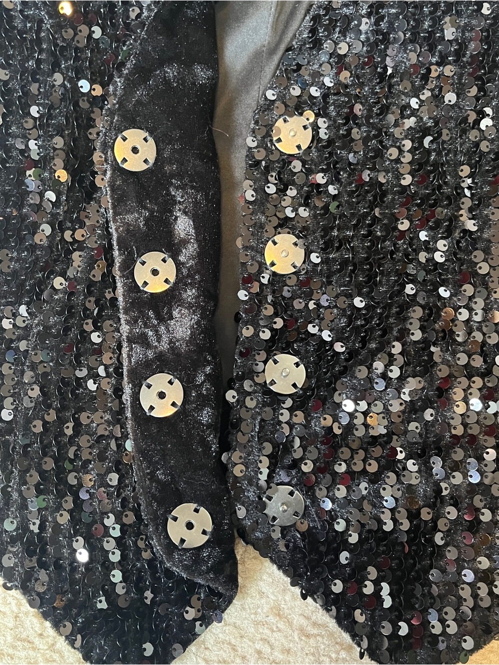 Sequin Vest - Zara - Picture 3 of 4